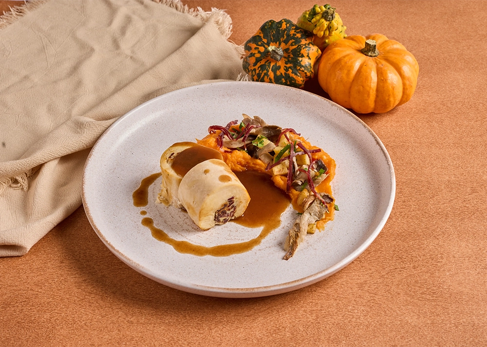 Image P1. Chapon farci