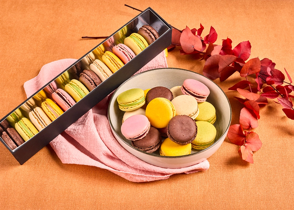 Image Macarons - coffret de 10 pièces