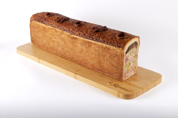 Tradition de pâté en croûte au foie gras